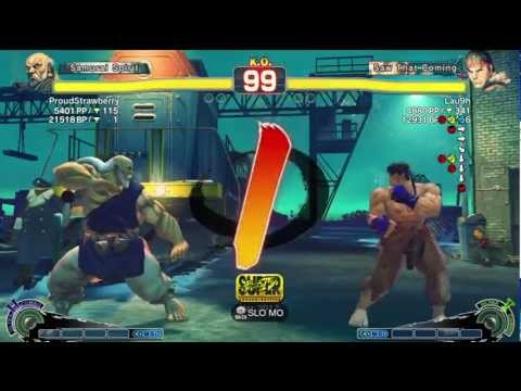 ProudStrawberry (Gouken) vs Laugh (Ryu) - AE 2012 Ranked Match *720p HD*