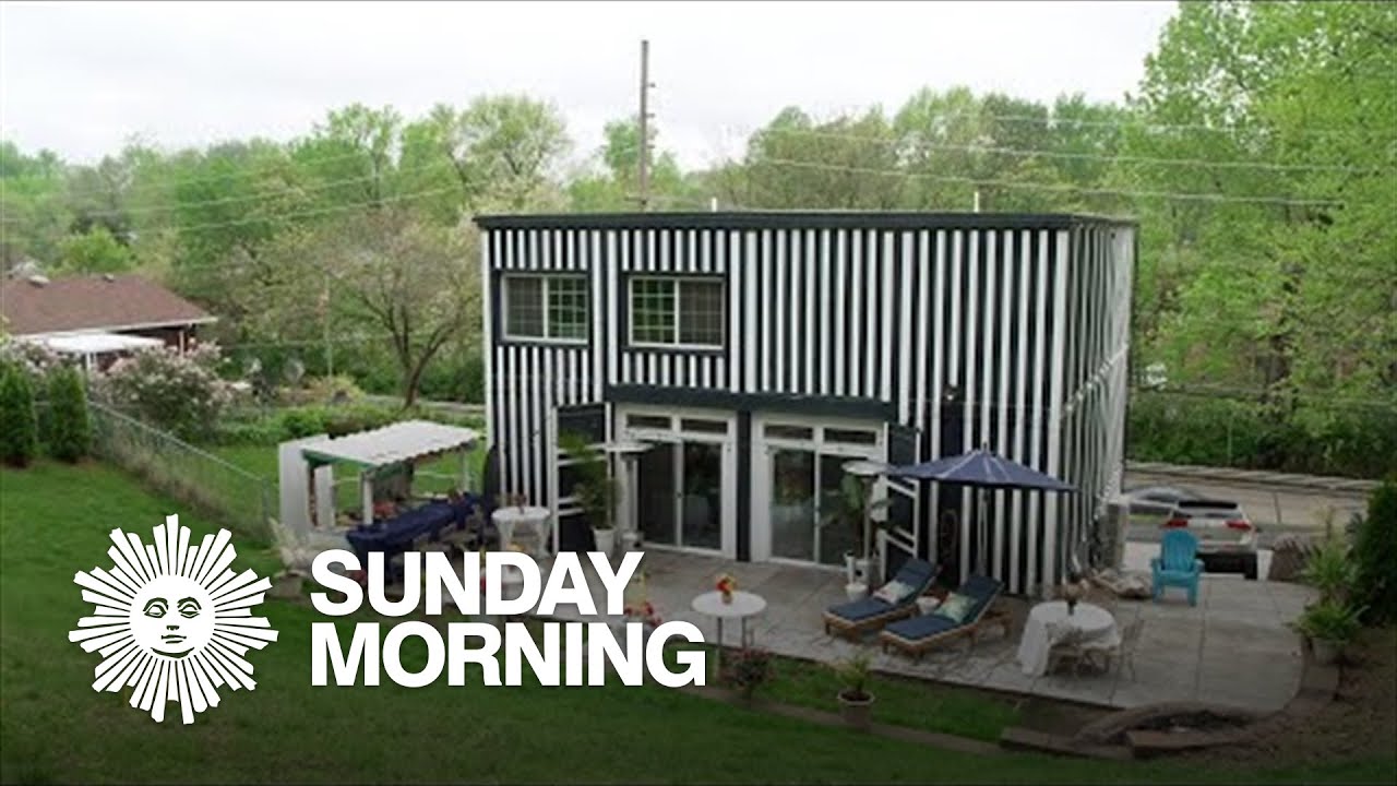 A home made from shipping containers