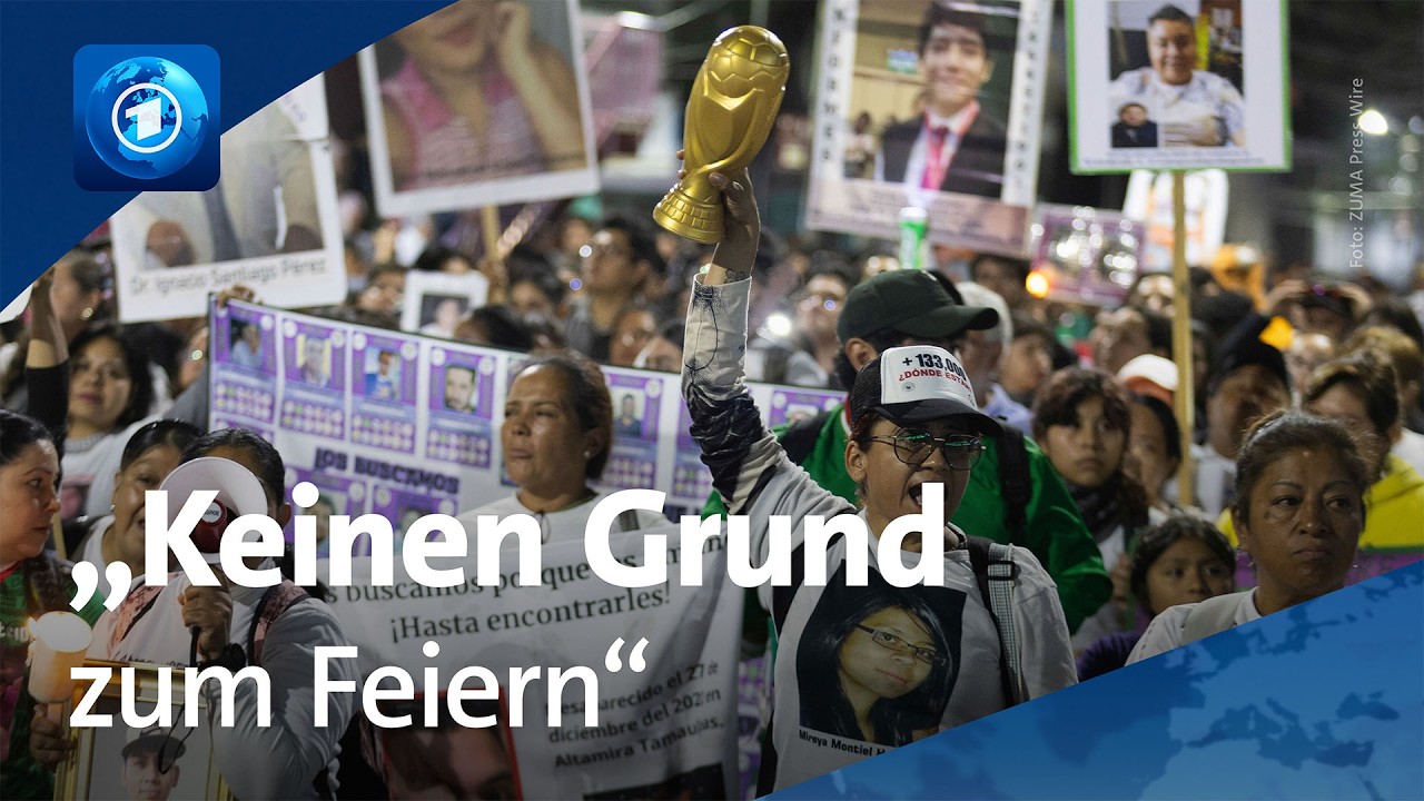 Mexiko vor Beginn der WM: Proteste wegen 133.000 Vermissten
