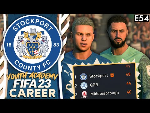 TOP OF THE LEAGUE! | FIFA 23 YOUTH ACADEMY CAREER MODE | STOCKPORT (EP 54)