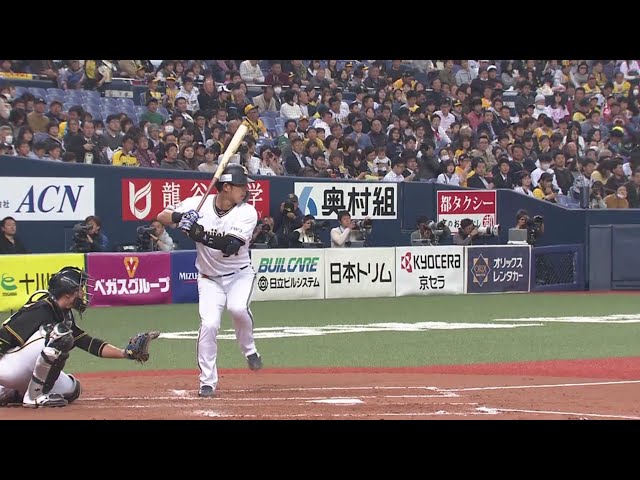 【3回裏】バファローズ・若月のソロホームランで先制!! 2019/3/22 B-T