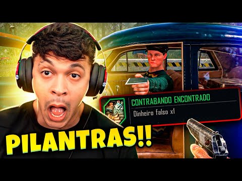 CAMBADA DE PILANTRAS TENTANDO ME ENGANAR! 😱 *Contraband Police*
