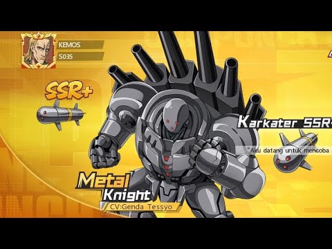 Metal Knight SSR+ Awaken 2 dan Keepsake One Punch Man The Strongest Indonesia