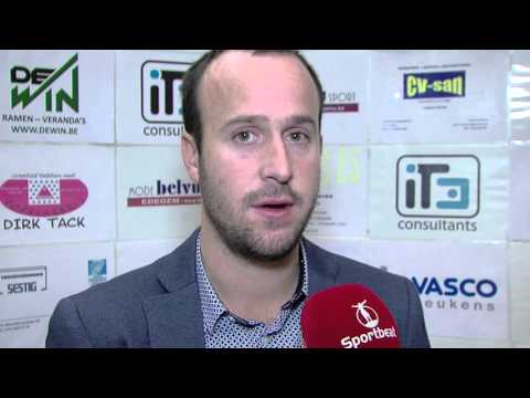 Coach Gert Degenaers na de uitstekende start van Voorwaarts