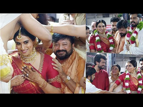 Jayaram Daughter Marriage Full Video | Malavika Jayaram Wedding