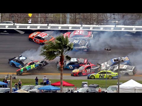 NASCAR Crash Compilation #55 - Going Under