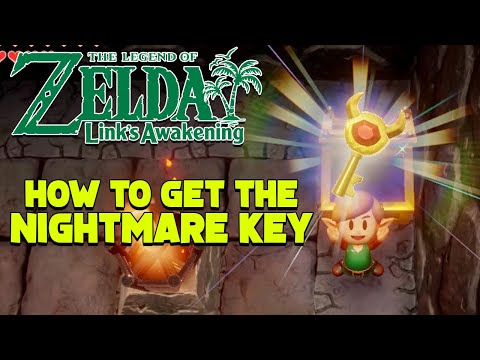 How to Get the Nightmare Key in Turtle Rock - The Legend of Zelda Links Awakening | Switch
