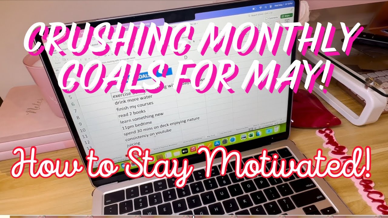 May 2024 Goals: Setting Monthly Intentions for Success! #goalsetting #achieveyourgoals