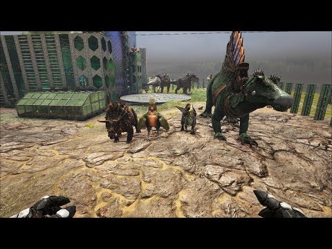 Ark solo24! TLC 2! New dino models and abilities!