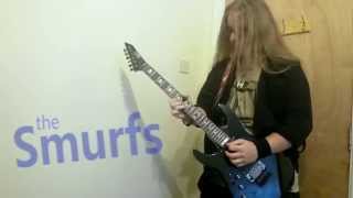 The Smurfs (Hard rock) guitar cover