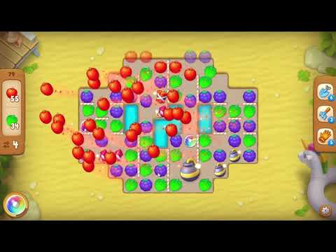 Gardenscapes level 79 No Boosters - 13 Moves 🌱 Gameplay Walkthrough Playrix