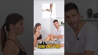 Knee Pain Relief ❤️‍🔥 #osteopathy #kneepain #knee #kneepainrelief #spine #health #healthytips