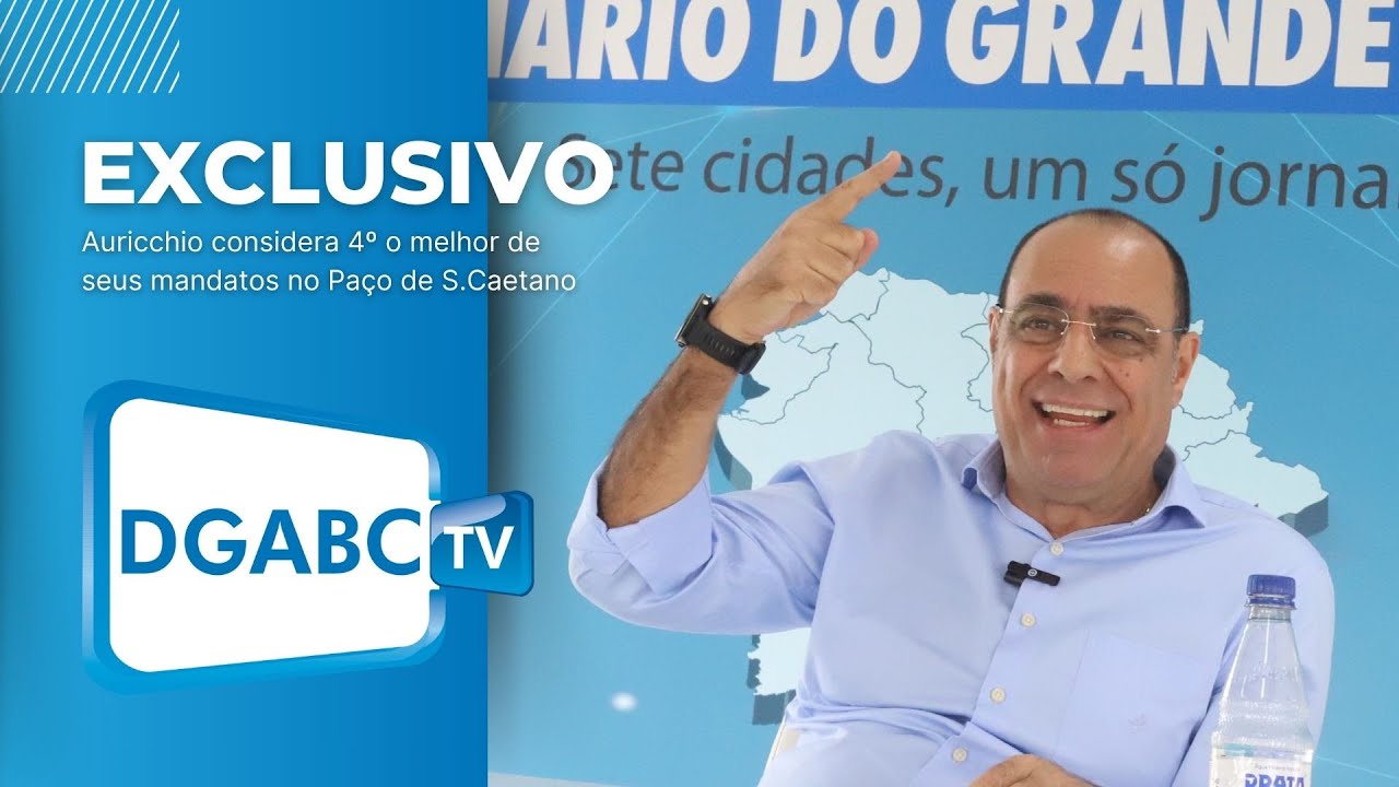 Auricchio considera 4º o melhor de seus mandatos no Paço de São Caetano