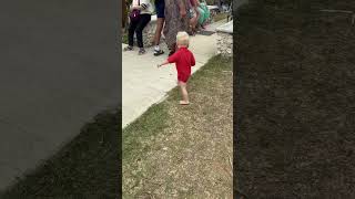 Cutting loose 🏃 on Lifou Island 🏝️ #Bumbikids #cruise #travelwithkids #newcaledonia #lifou