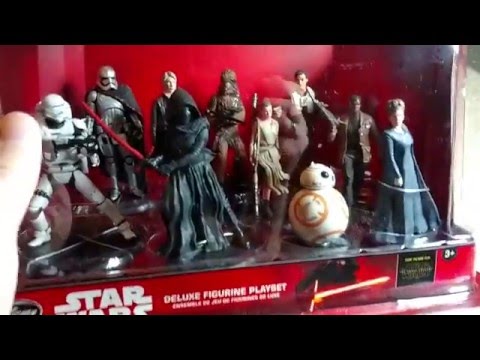 Star Wars: The Force Awakens Deluxe Figure Play Set Unboxing