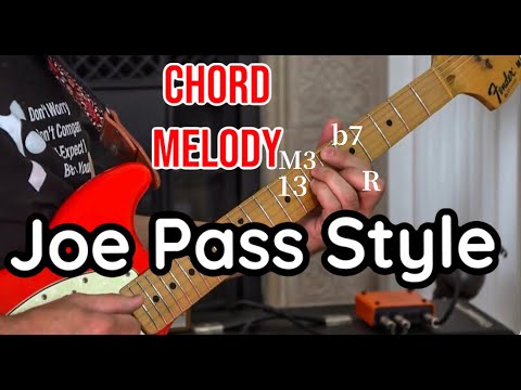 Guitar Wisdom Joe Pass Style Jazz Chord Solo