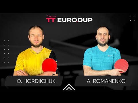 12:00 Oleksandr Hordiichuk - Andrii Romanenko 03.01.2024 TTEuro.Cup Ukraine Master. TABLE 3