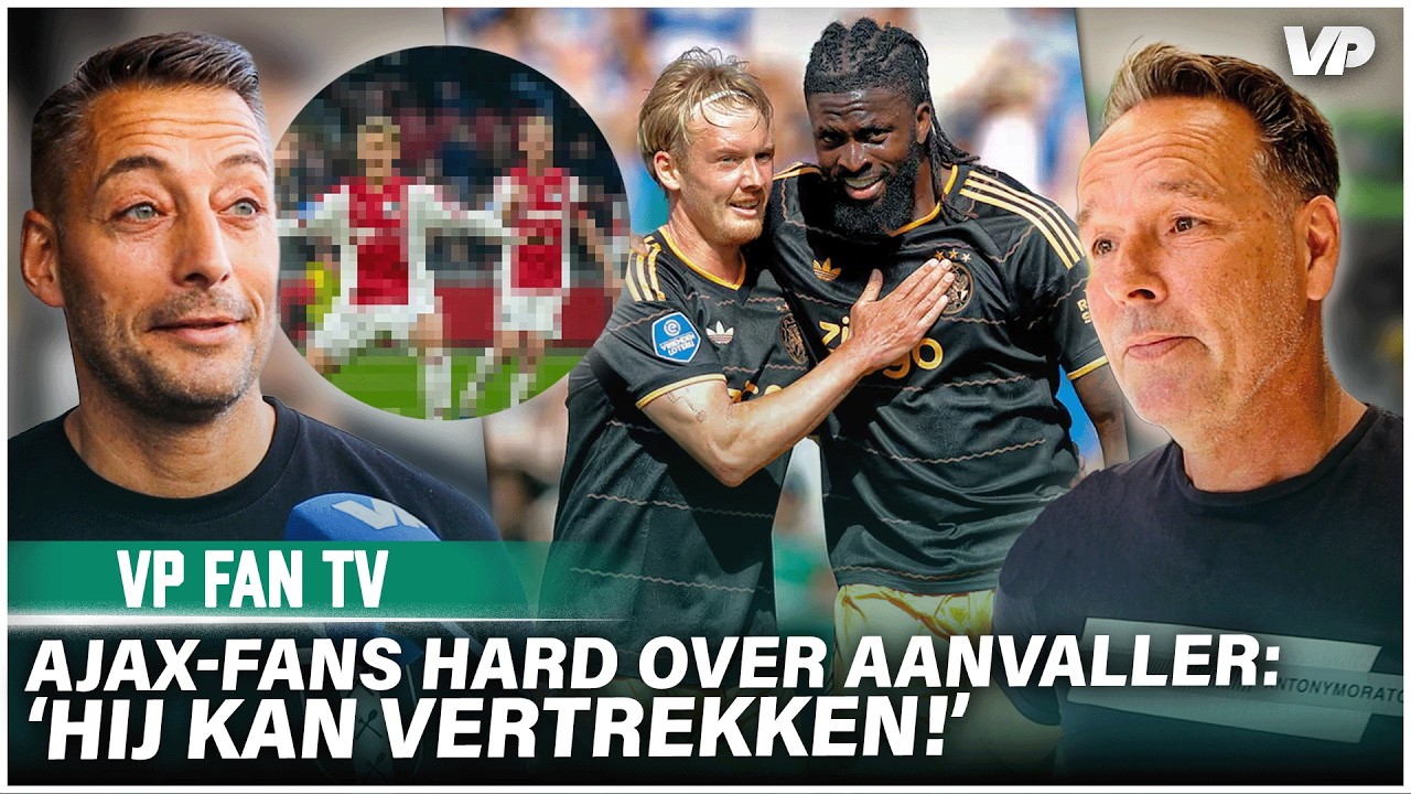 Ajax-fans keihard over aanvaller: 'Van hem moeten we lekker afscheid nemen'