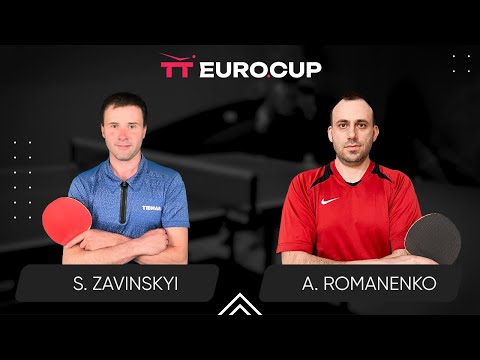 19:40 Serhii Zavinskyi - Andrii Romanenko 19.10.2023 TT Euro.Cup Ukraine Professional. TABLE 4