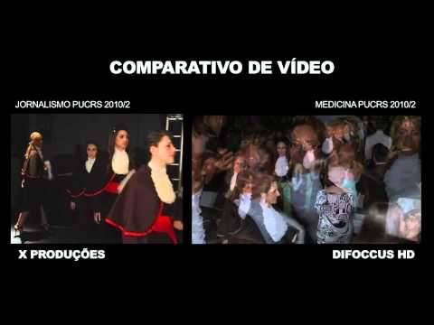 Comparativo de Formaturas - Entrada - PUCRS 2010/2