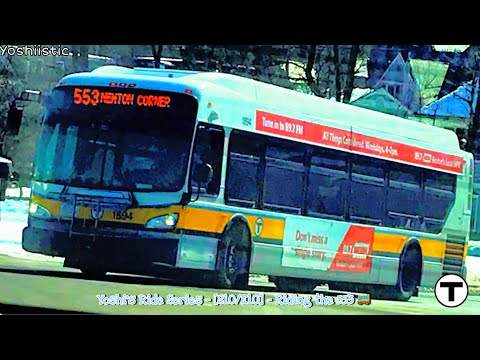 Hospitals In Revitalization 2 | Yoshi's Ride Series {S10-E10} - Riding the 553 🚌 - {MBTA}