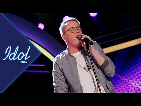 Jesper Petersson sjunger Tonight Again i Idol 2016 - Idol Sverige (TV4)