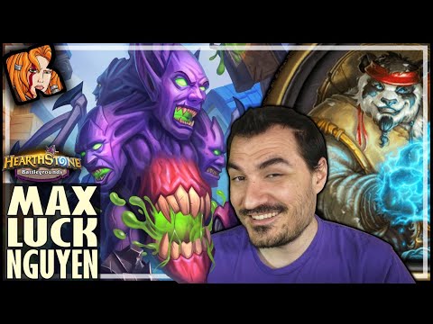 MAXIMUM LUCK NGUYEN RUN! - Hearthstone Battlegrounds