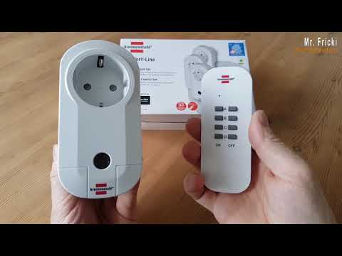 Funksteckdose richtig einstellen Brennenstuhl + UNBOXING