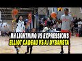 Elliot Cadeau Tahaad Pettiford Take On AJ Dybantsa Battle Of The East Coast Guards EYBL