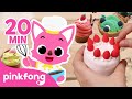 Let S Make Dessert With Pinkfong Compilation Clay Bakery Pinkfong Clay Time