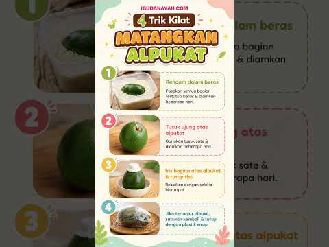 4 Trik Kilat Matangkan Alpukat di Rumah, Bunda Wajib Coba! #ibudanayah