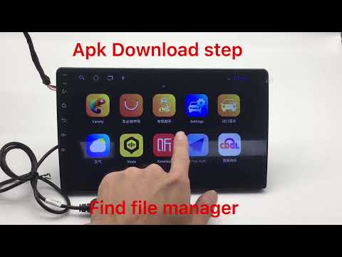 How to install apk on android car