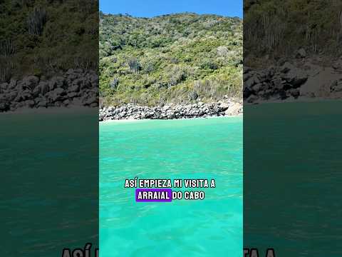 BOM DIA #arraialdocabo !!🤩🇧🇷 A unas horitas de la ciudad de #riodejaneiro #brasil 🏝️ IMPERDIBLE