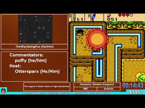 Fastest Furs Fall Festival 2020 - The Legend of Zelda Oracle of Ages Randomizer Keysanity Random Dun