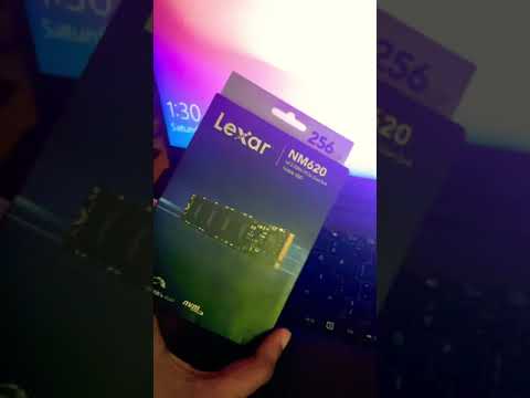 Lexar | SSD | NM620 | 256 GB | SSD form factor M.2 2280 | Solid-state drive sąsaja PCIe Gen3x4 | Skaitymo greitis 3000 MB/s | Rašymo greitis 1300 MB/s video
