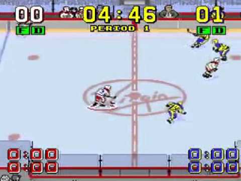 Super Slap Shot Super Nintendo