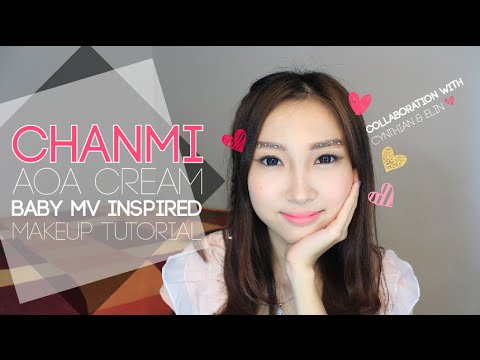 CHANMI AOA 크림(CREAM) - I'm Jelly BABY (질투 나요 BABY) Inspired Makeup Tutorial