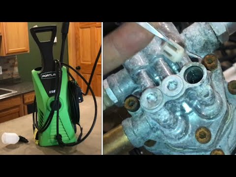 FIXING￼ portland￼ 1750 psi “electric pressure washer” (loss of pressure￼￼) harbor freight￼￼