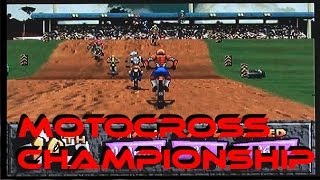 Motocross Championship playing on the 32X