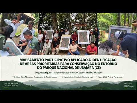 XVII SPIC/ICMBio – MAPEAMENTO PARTICIPATIVO PARA CONSERVAÇÃO NO ENTORNO DO PARNA DE UBAJARA (CE).