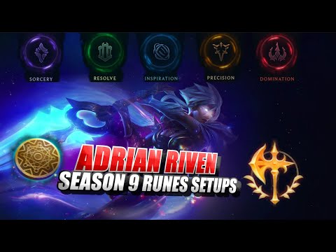 Adrian Riven Runes guide Preseason/Season 9