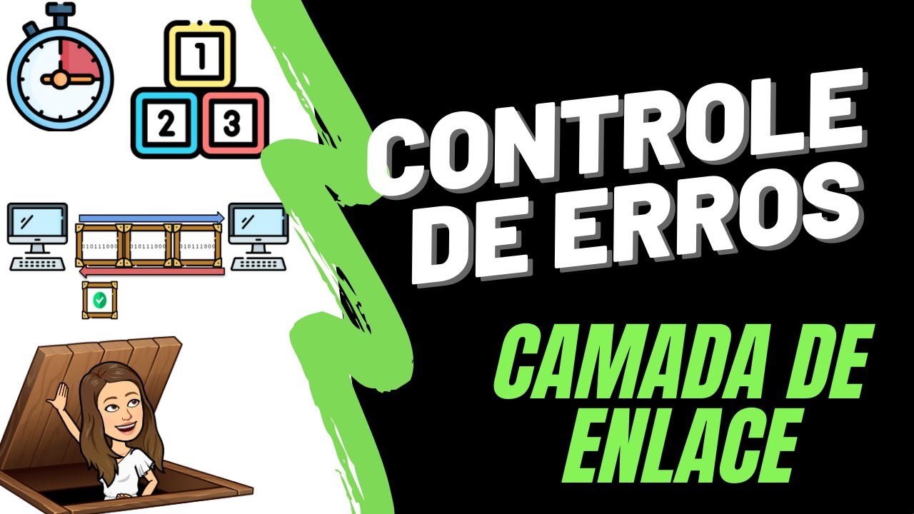 CONTROLE DE ERROS | CAMADA DE ENLANCE DE DADOS [REDES DE COMPUTADORES]