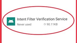 How To Fix Intent Filter Verification Service Problem Solve in Android