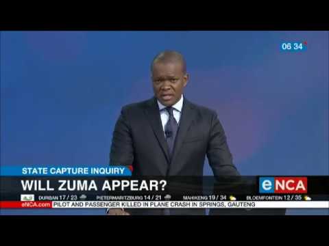 Will Jacob Zuma appear at State Capture Inquiry?