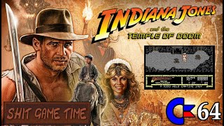 SHIT GAME TIME: Indiana Jones and The Temple of Poo/Doom (C64 - Contains Swearing!)