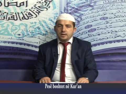 Hoxhë: Lulzim ef. Hasani - Tema: Pesë boshtet në Kur'anin Famëlart