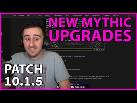 Mythic Upgrade Track! BIG 10.1.5 News!