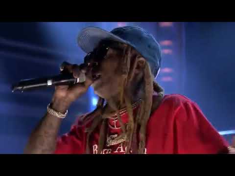 Lil Wayne - Dedicate LIve at Jimmy Fallon Performance Carter 5