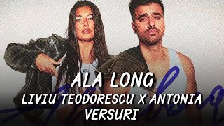 Download lagu Liviu Teodorescu x ANTONIA - Ala long | Lyric Video mp3