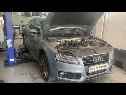 Audi A5 front bumper replacement